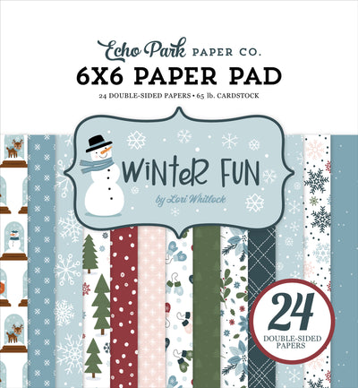WINTER FUN 6x6 Paper Pad - Echo Park