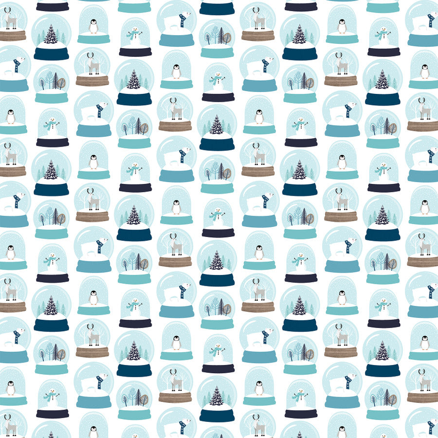 LET IT SNOW - 12x12 Double-Sided Patterned Paper - Echo Park