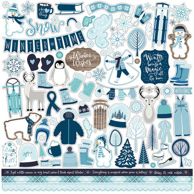 WINTER MAGIC 12x12 Collection Kit - Echo Park