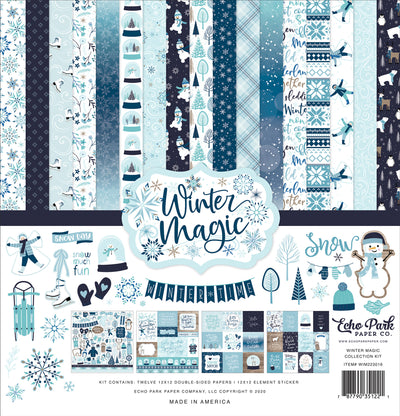 WINTER MAGIC 12x12 Collection Kit - Echo Park