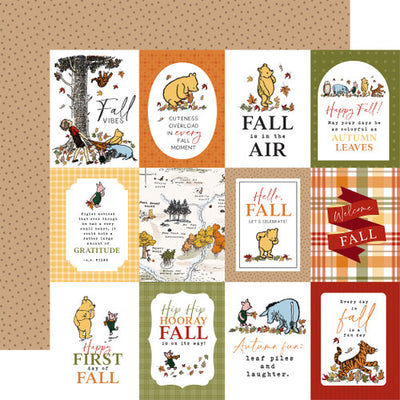 WINNIE THE POOH AUTUMN 12x12 Collection Kit - Echo Park