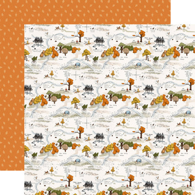 WINNIE THE POOH AUTUMN 12x12 Collection Kit - Echo Park