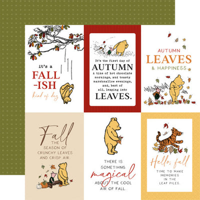 WINNIE THE POOH AUTUMN 12x12 Collection Kit - Echo Park