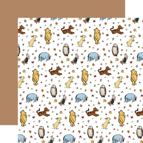 WINNIE THE POOH AUTUMN 12x12 Collection Kit - Echo Park