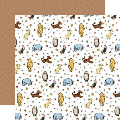 WINNIE THE POOH AUTUMN 12x12 Collection Kit - Echo Park