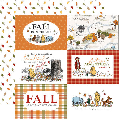 WINNIE THE POOH AUTUMN 12x12 Collection Kit - Echo Park
