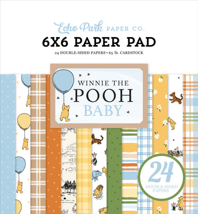6x6 pad features cute designs and colors to celebrate the arrival of a new babyl! Fun for cards and paper crafts. Includes 24 double-sided pages.