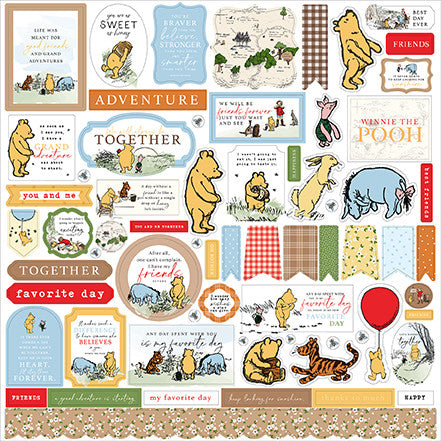 WINNIE THE POOH 12x12 Collection Kit - Echo Park