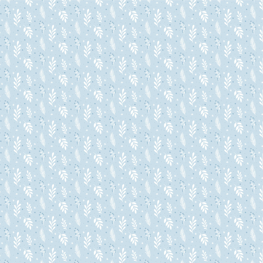 SPARKLING SNOW - 12x12 Double-Sided Patterned Paper - Echo Park