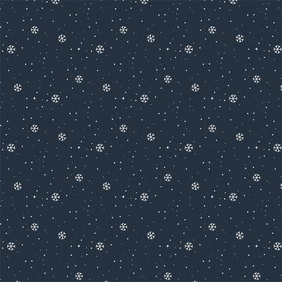 SNOWFLAKE KISSES - 12x12 Double-Sided Patterned Paper - Echo Park