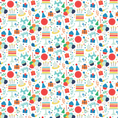 BIRTHDAY BOY FUN - 12x12 Double-Sided Patterned Paper - Echo Park
