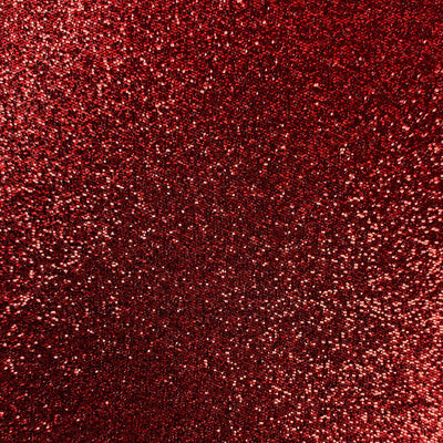 YULETIDE RED Sequin Glitter Cardstock