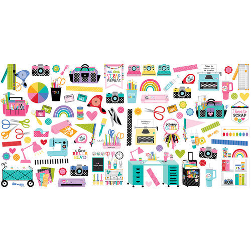 LET'S SCRAPBOOK! Ephemera Icons - Bella Blvd