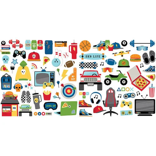 TEEN VIBE CARSON Ephemera Icons - Bella Blvd