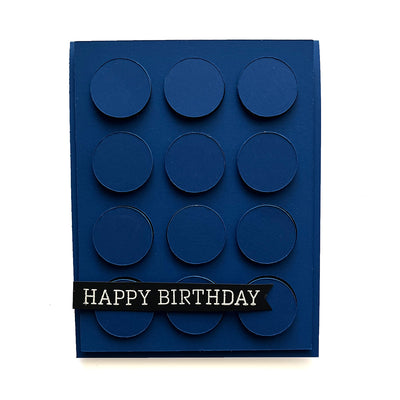 blue lego card featuring plike