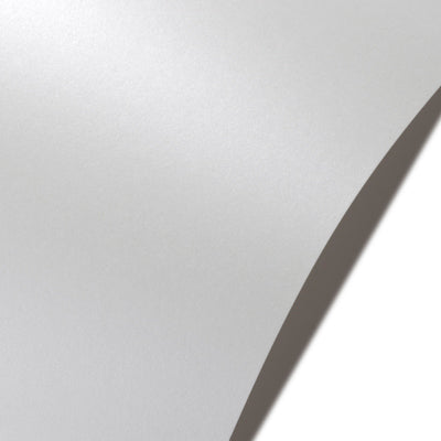 WHITE SILK - 12x12 Pearlescent Cardstock - So Silk