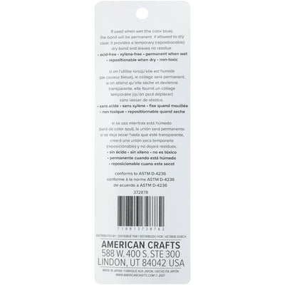 ZIG CHISEL TIP 2-Way Glue Pen - Sticky Thumb