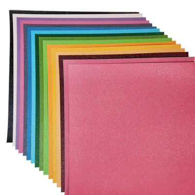 Complete variety pack of Couture Cardstock by Core'dinations—textured cardstock with a dusting of glitter that holds fast. Solid core, 80# cardstock for holiday paper crafts.