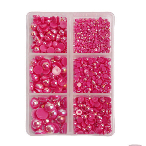 BUBBLEGUM Mixed Size Pearl Embellishments