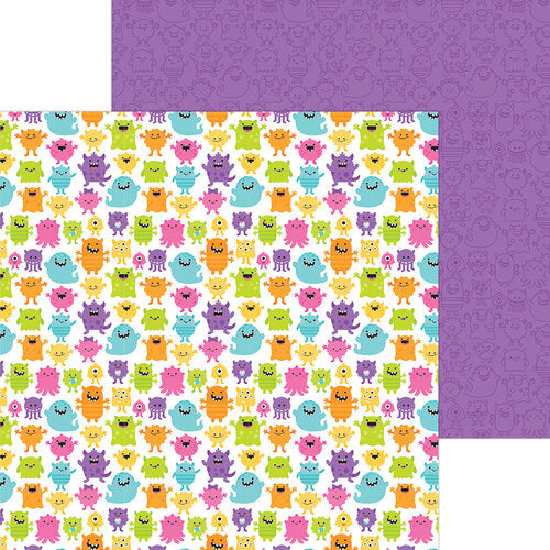 MONSTER MADNESS COLLECTION 12x12 Paper Pack - Doodlebug Design