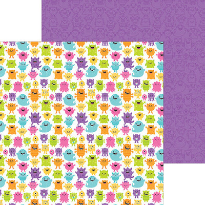 MONSTER MADNESS COLLECTION 12x12 Paper Pack - Doodlebug Design