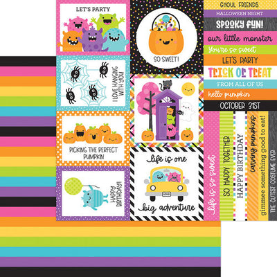 MONSTER MADNESS COLLECTION 12x12 Paper Pack - Doodlebug Design