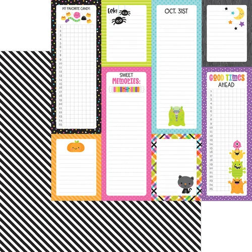 MONSTER MADNESS COLLECTION 12x12 Paper Pack - Doodlebug Design