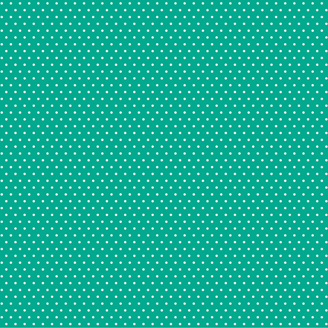 12x12 single-sided patterned paper with small, white dots on a green background and White reverse—acid-free and archival quality from core'dinations.