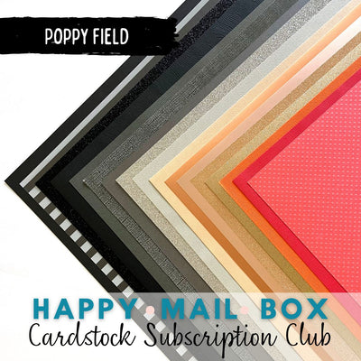 LYNETTE'S HAPPY MAIL BOX - Monthly Cardstock Subscription Box (Free Shipping)