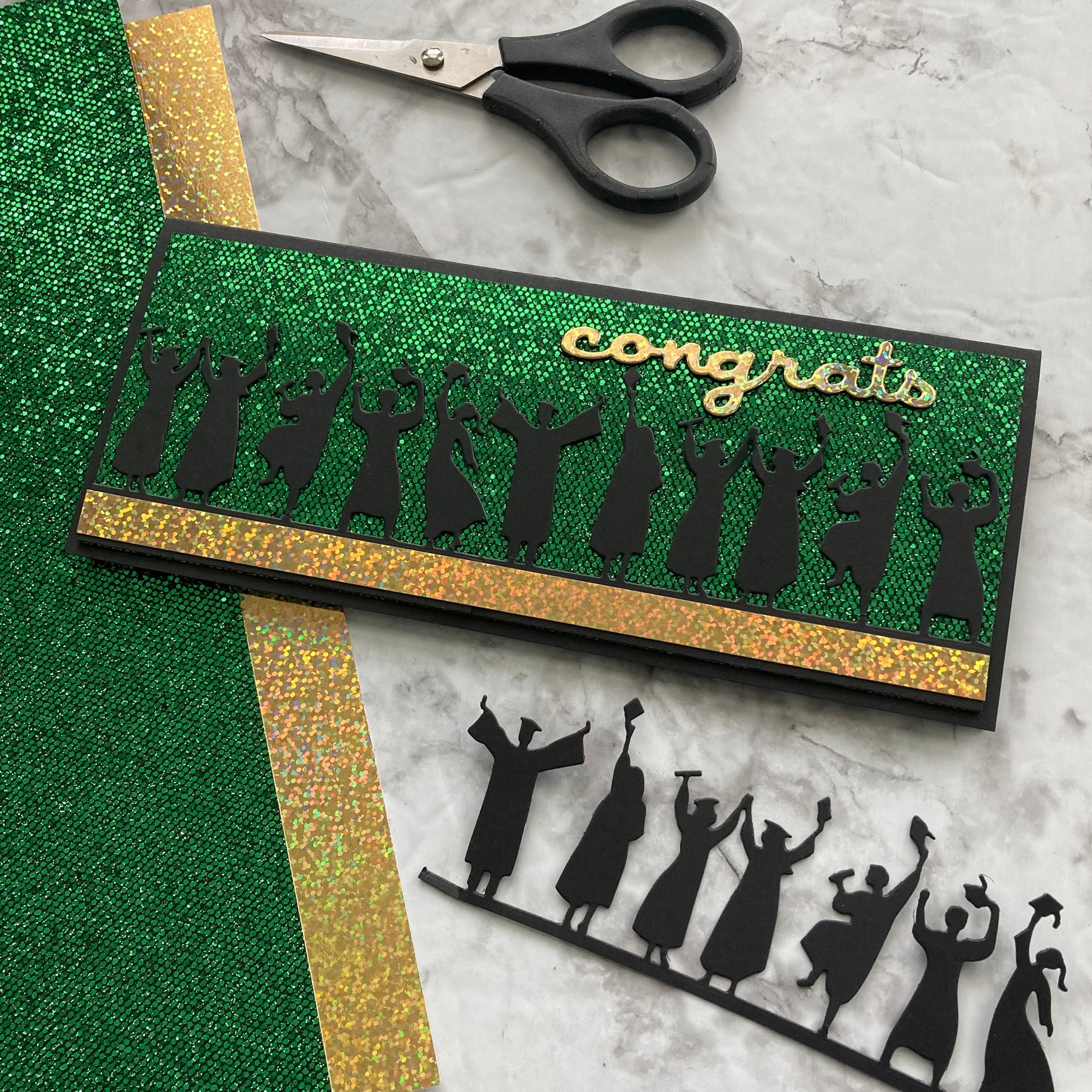 SHAMROCK Sequin Glitter Cardstock - Encore Paper – The 12x12 Cardstock Shop