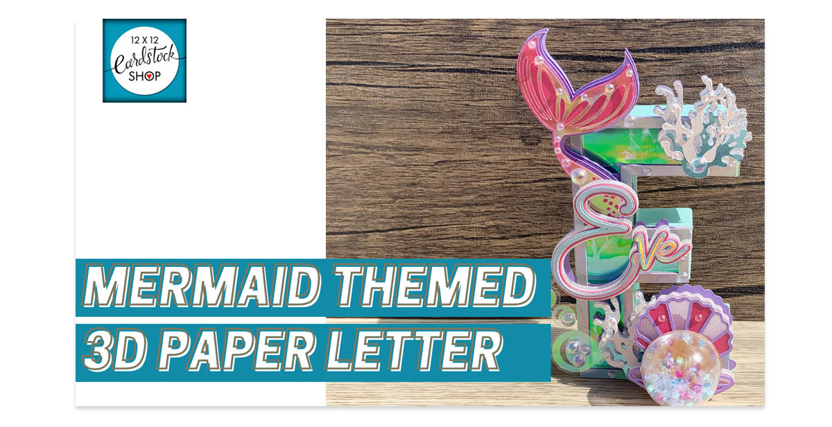 how to make a 3d letter 