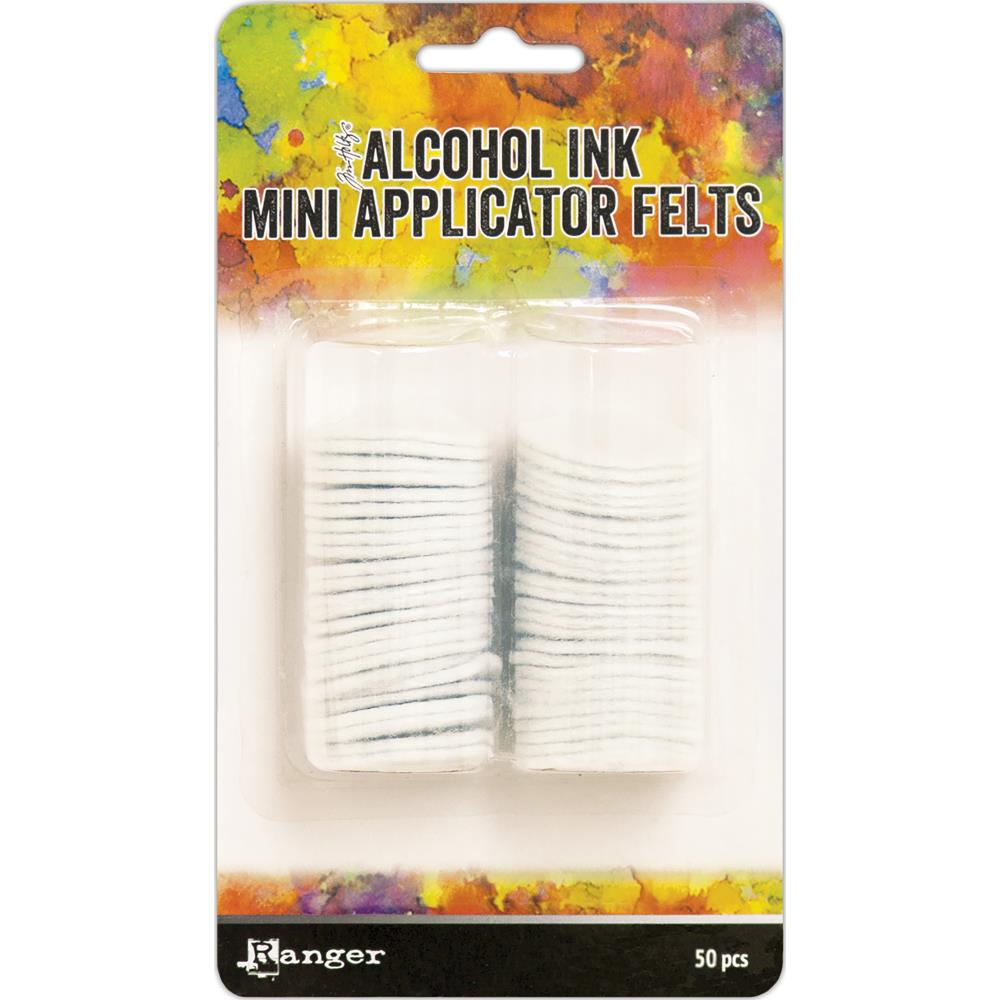 Use these pre-cut felt pads with the Alcohol Ink Mini Applicator (not included) for mess-free inking and blending.