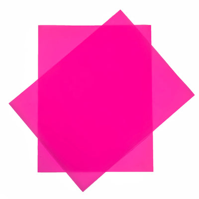 NEON PINK Translucent Vellum - 8½ x 11 - Encore