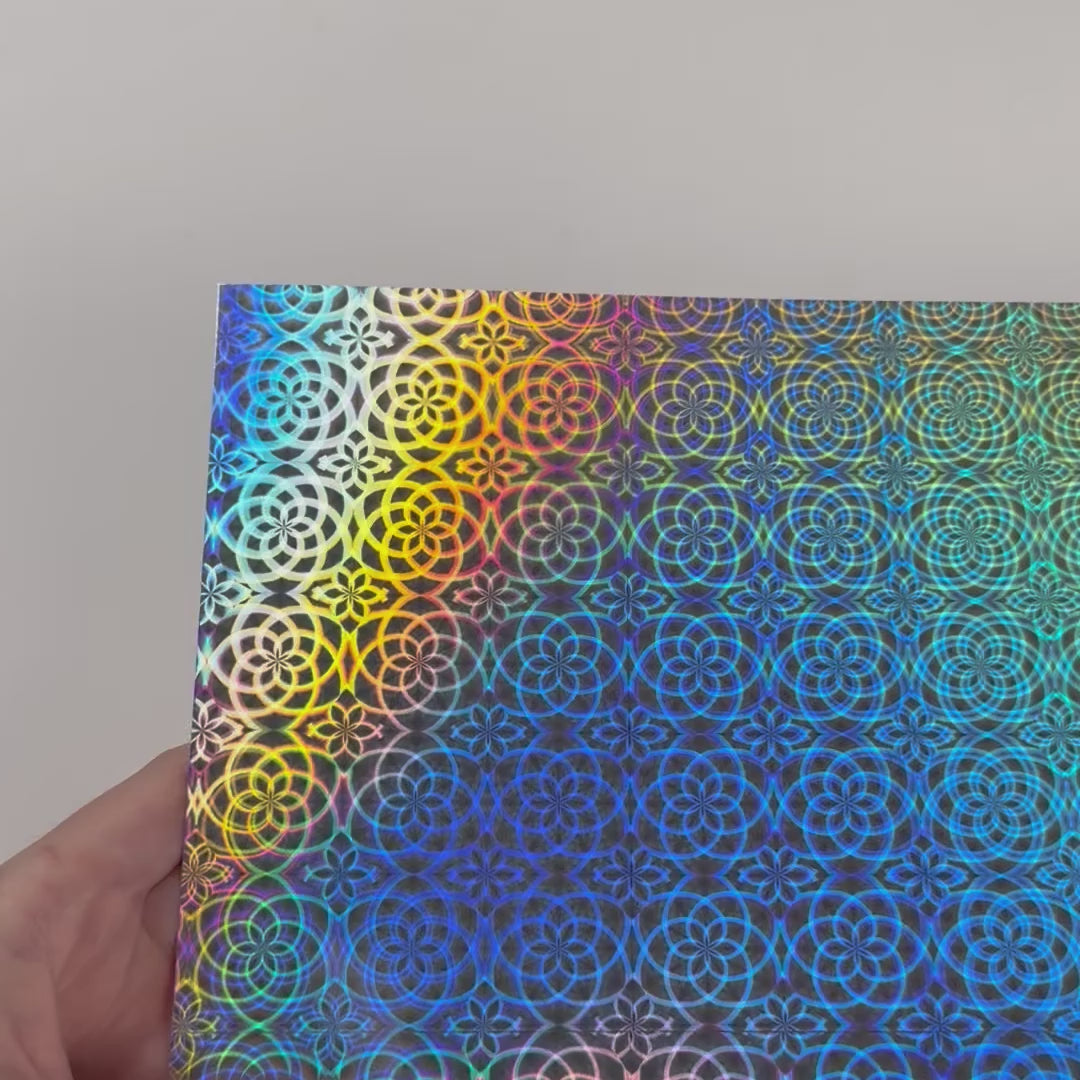 ZENTANGLE Holographic - 12x12 Cardstock - Encore