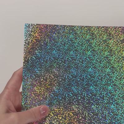 SMALL BYTES Holographic - 12x12 Cardstock - Encore