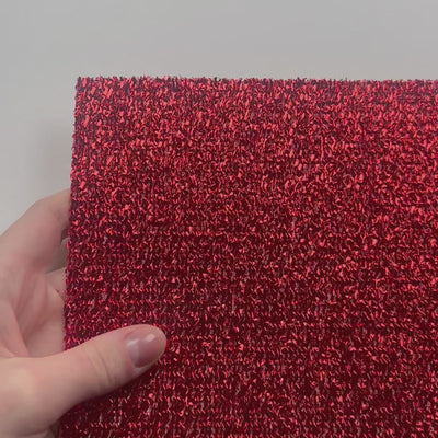 FIRECRACKER - RED Tinsel Cardstock - specialty cardstock - 12x12 Cardstock Shop- Tinsel Cardstock 