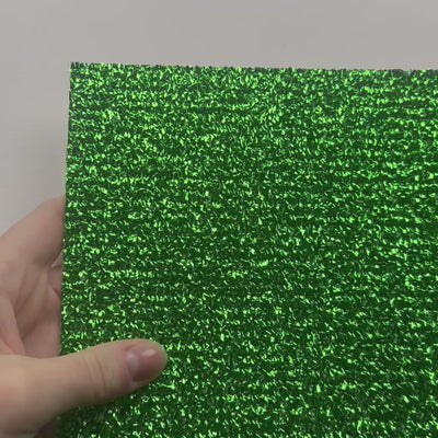 Sheen green - green Tinsel Cardstock - specialty cardstock - 12x12 Cardstock Shop- Tinsel Cardstock 
