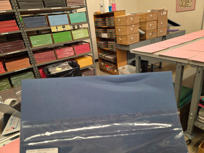 BLUE JEANS - Smooth 12x12 Cardstock - Encore Paper - 2ND