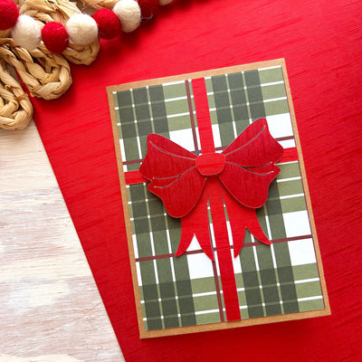 BRUSHED RED Foil Cardstock - 12x12 Matte Foil - Encore