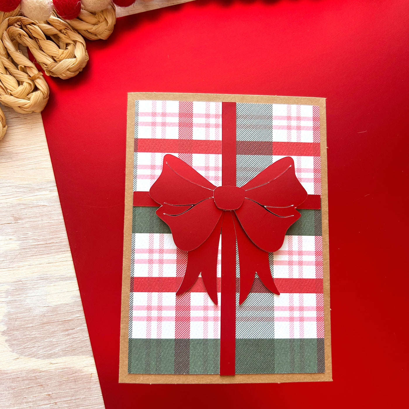 PEACEFUL PLAID - 12x12 Patterned Cardstock - Carta Bella