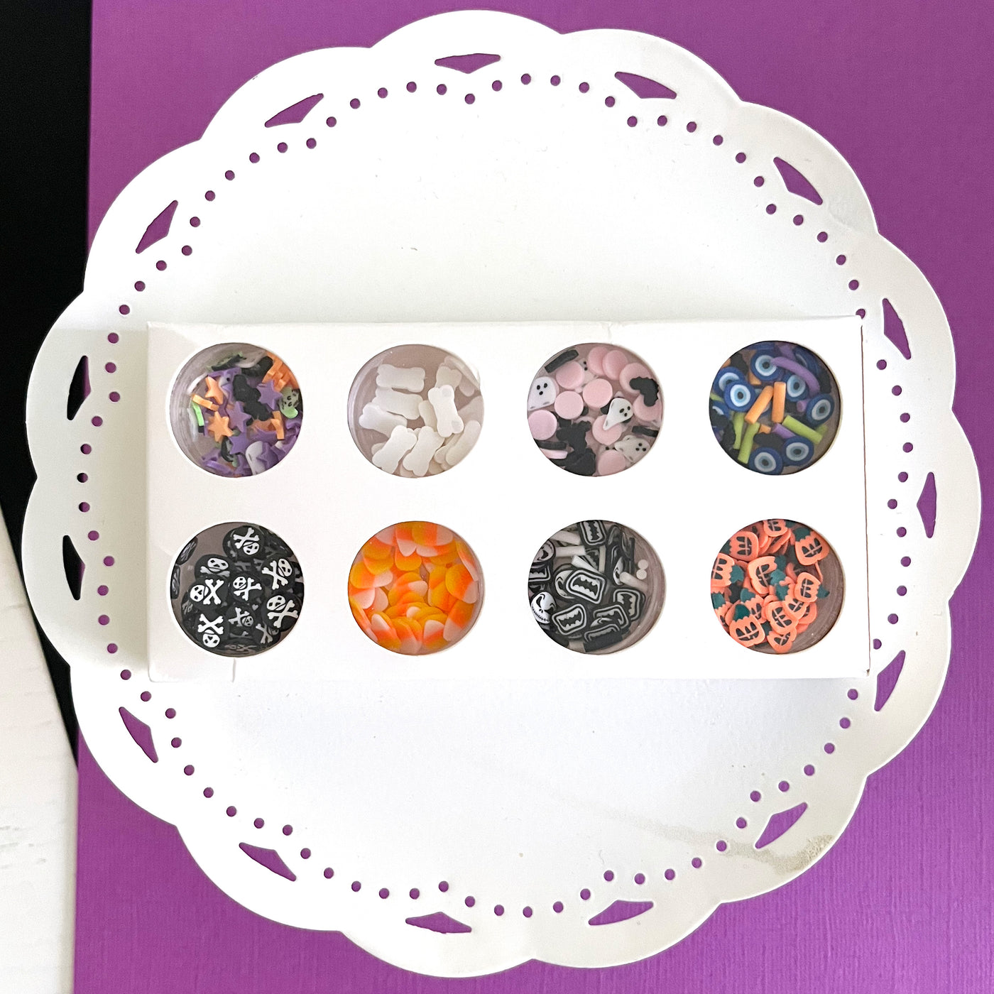 Halloween shaker bits for homemade Halloween shaker cards