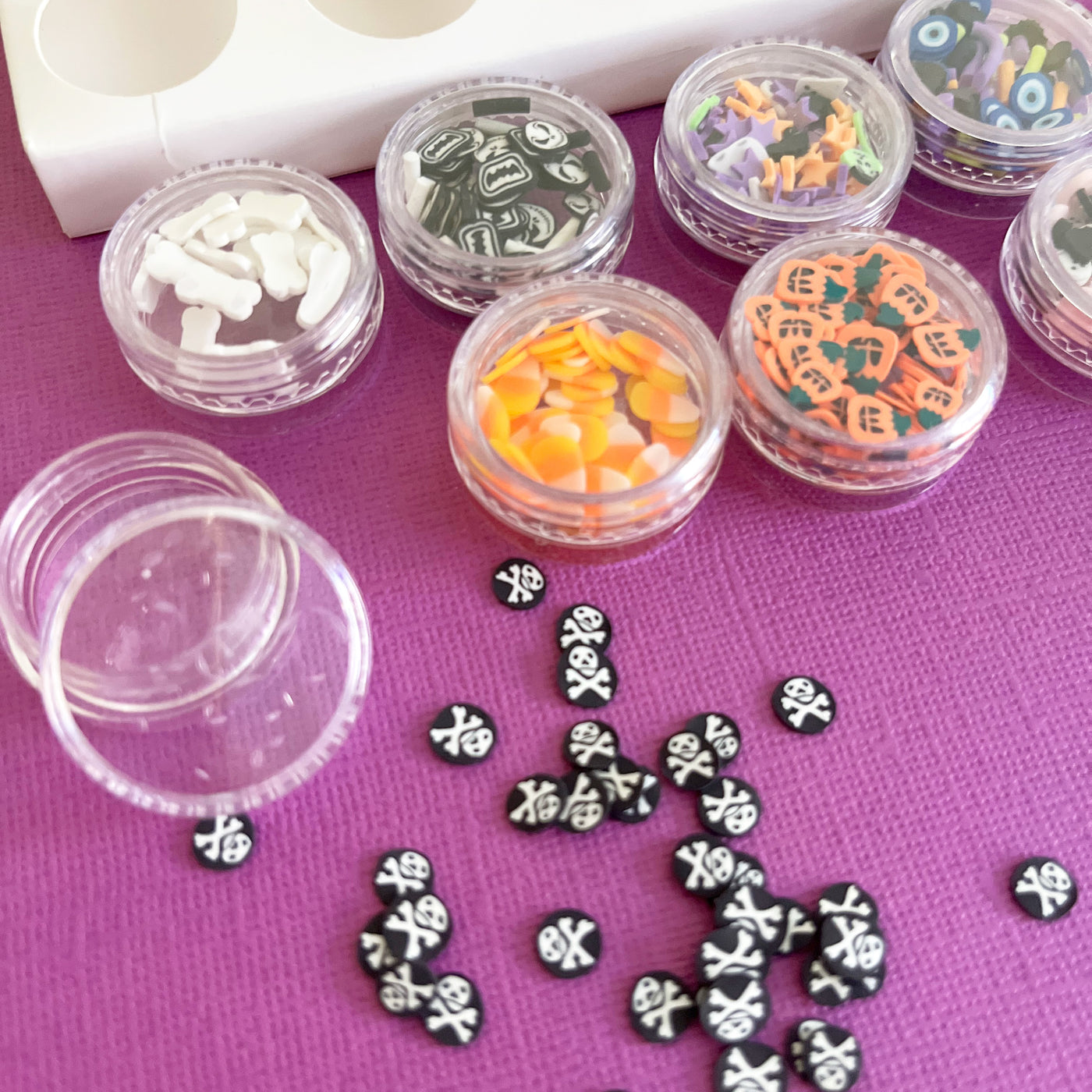 Halloween shaker bits for homemade Halloween shaker cards