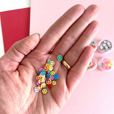 love themed shaker bits for Valentine's Day - party themeed shaker bits for birthday