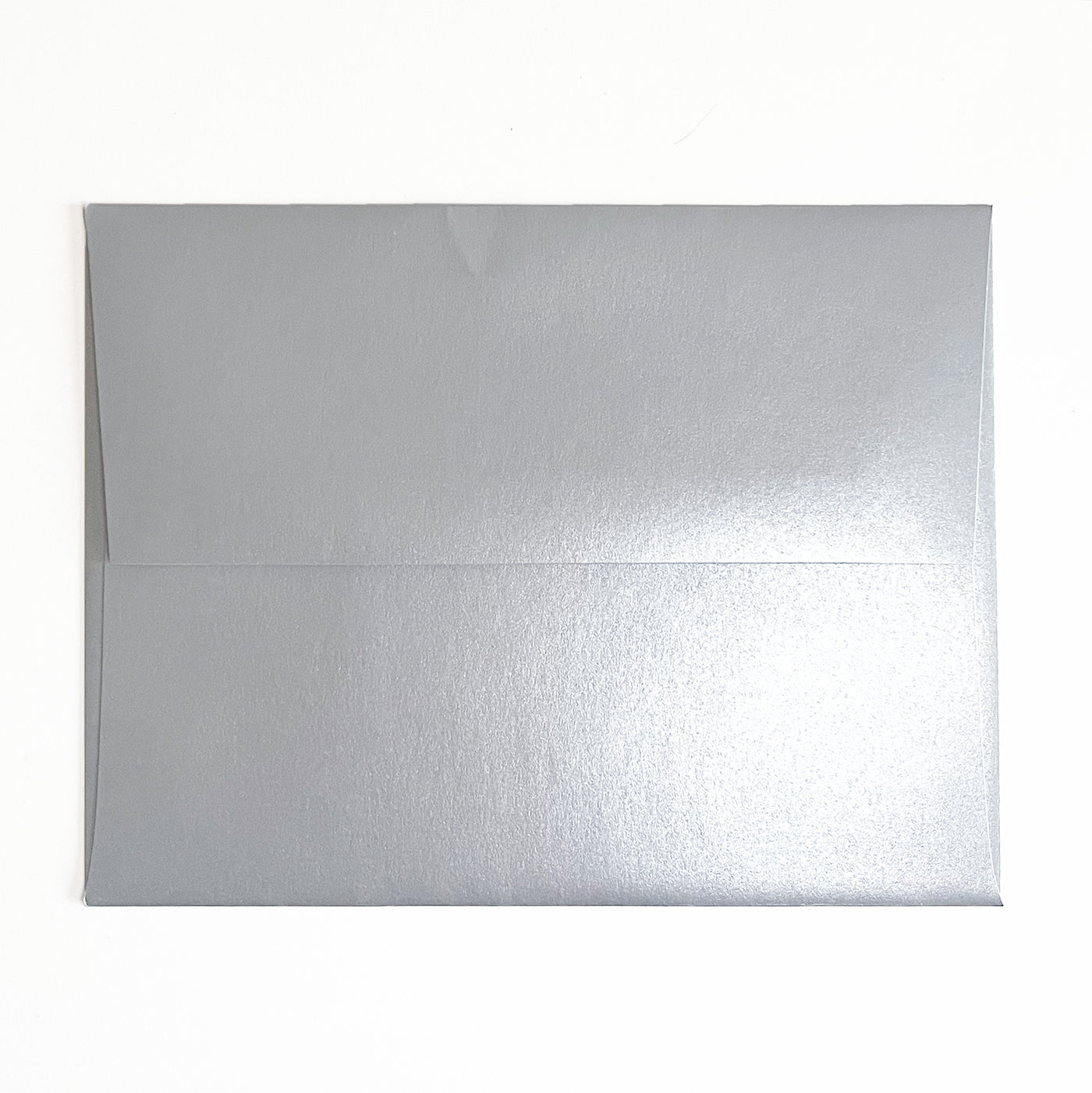 silver metallic A2 envelope - PLATINUM Sirio Pearl Envelope -Sirio