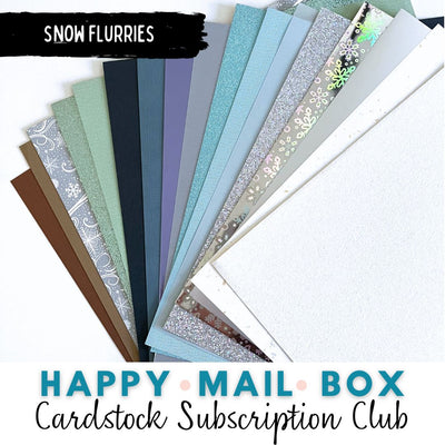 LYNETTE'S HAPPY MAIL BOX - Monthly Cardstock Subscription Box (Free Shipping)