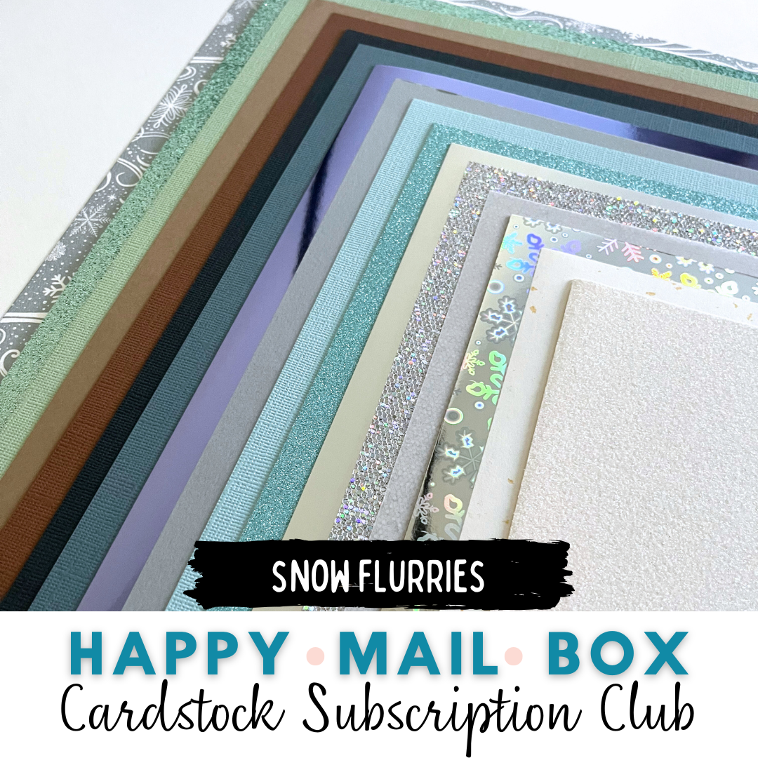 LYNETTE'S HAPPY MAIL BOX - Monthly Cardstock Subscription Box (Free Shipping)