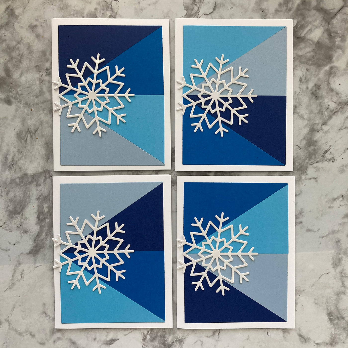 handmade winter cards featuring Gumball Bazzill Card Shoppe