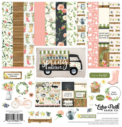 SPRING MARKET 12x12 Page Collection Kit by Echo Park Paper Co.