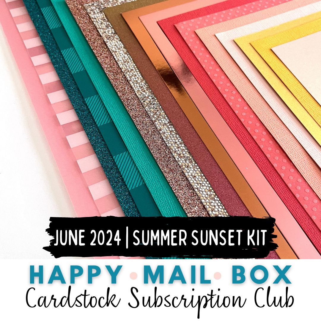 LYNETTE'S HAPPY MAIL BOX - Monthly Cardstock Subscription Box (Free Sh ...