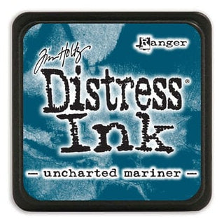 Distress Ink pad by Ranger in 'uncharted mariner' color.